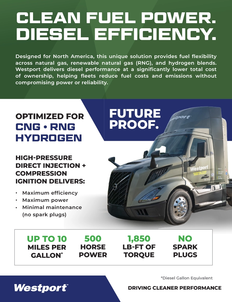 Westport High-Pressure CNG Fuel Storage System Brochure