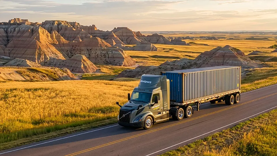 High-Pressure CNG Fuel Storage System for Heavy-Duty Trucks