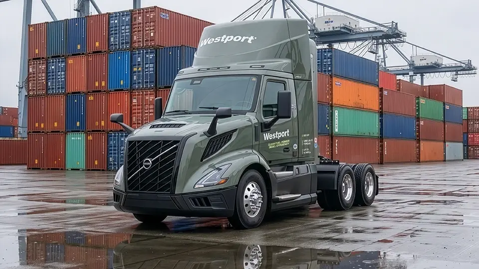 High-Pressure CNG Fuel Storage System for Heavy-Duty Trucks